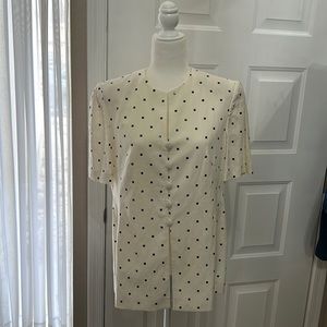 Vintage Linen blend top/jacket